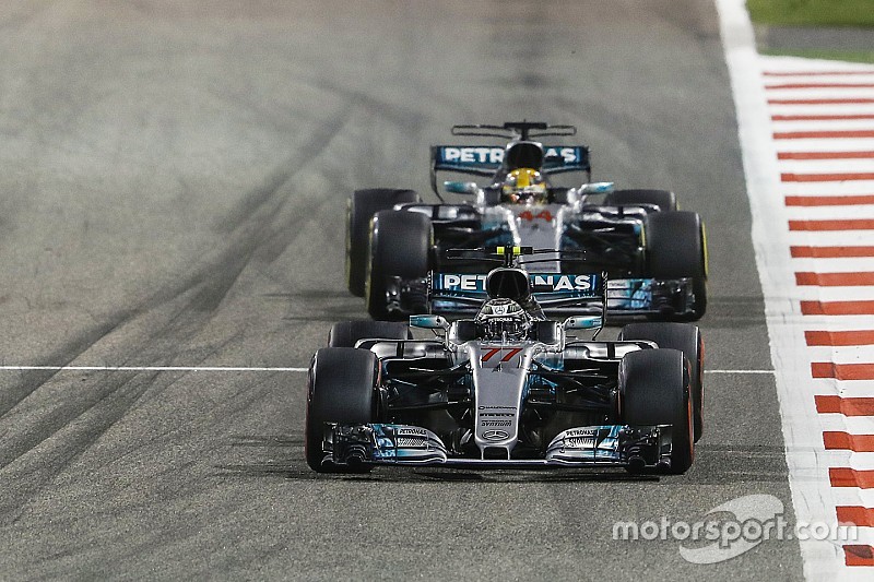 【F1】ハミルトンとボッタス、チームオーダー発動を望まず