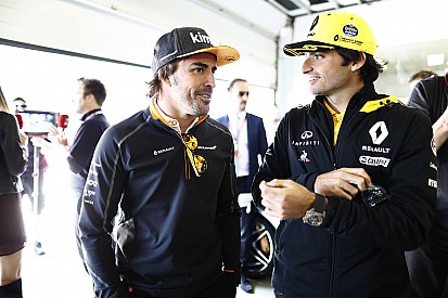 Sainz espera los consejos de Alonso sobre McLaren