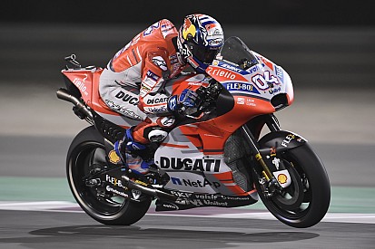 Dovizioso "surely" favourite for Qatar win, say rivals