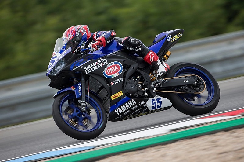 WorldSSP300 Ceko: Galang Hendra pole position
