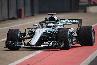 Первый выезд Mercedes W09 на трассу: видео