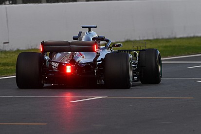 Mercedes testing rear wing rain lights for FIA