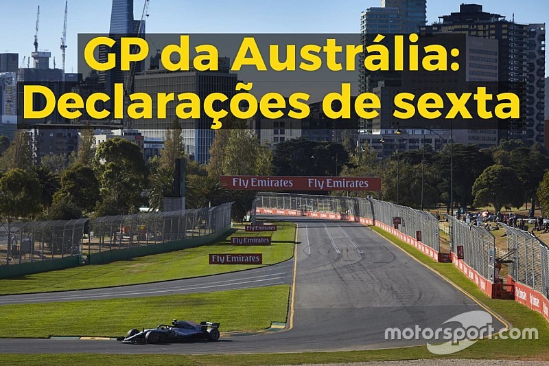 VÍDEO: As declarações dos pilotos após a sexta na Austrália