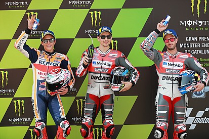 Starting grid MotoGP Catalunya 2018