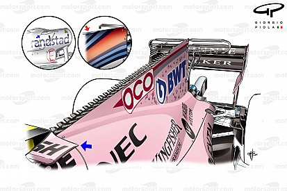 Formel-1-Technik: Entwicklung des Force India VJM10 in der Saison 2017