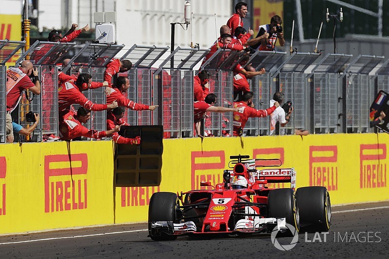 Fotogallery: la doppietta Ferrari al GP d'Ungheria 2017