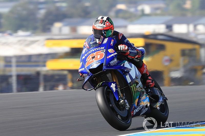 MotoGP-Training: Vinales holt Last-Minute-Bestzeit