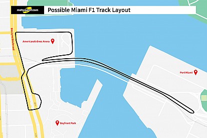 Miami reveals proposed F1 circuit layout