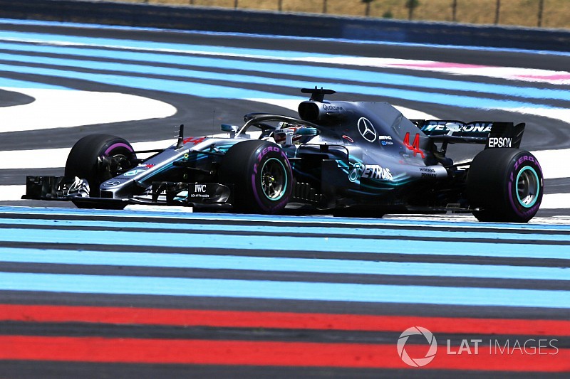 French GP: Hamilton quickest as fiery Ericsson crash ends FP1