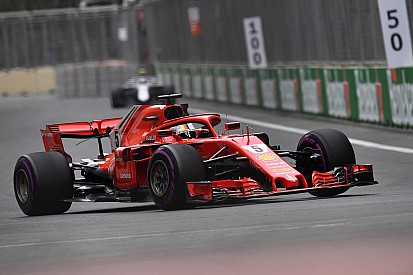 Azerbaycan GP 3. antrenman: Vettel ve Ferrari lider!