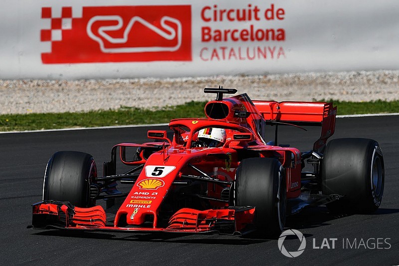 Com recorde da manhã, Vettel lidera penúltimo teste da F1