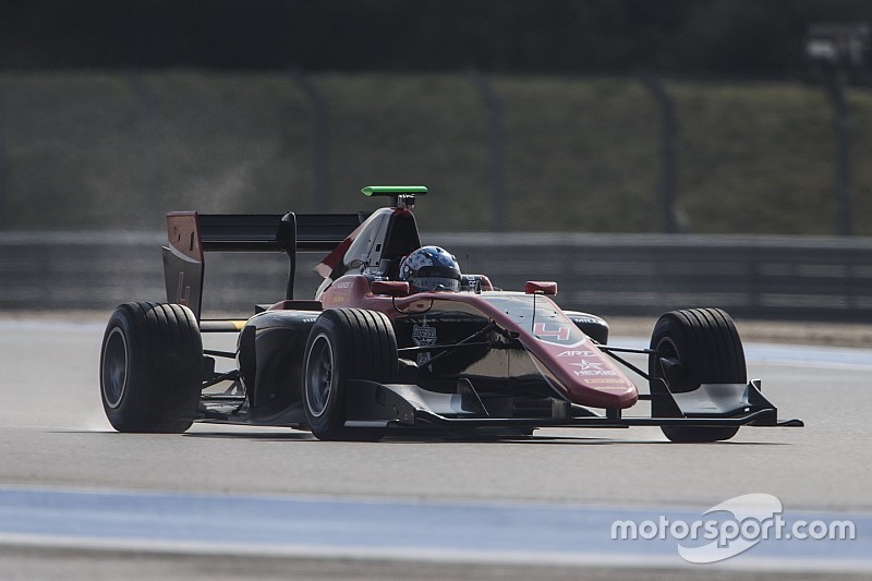 Hughes leads ART 1-2 as GP3 testing kicks off