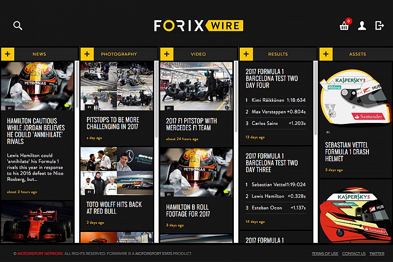 Motorsport Stats startet Dienstleistung ForixWire