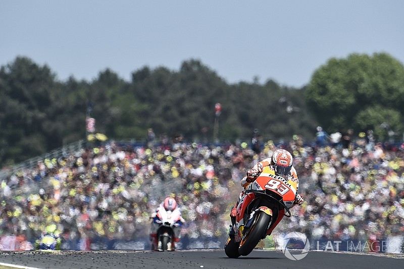 マルケス、FP3の転倒に”救われる”「あの転倒以降は慎重になっていた」