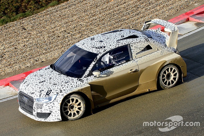 Ekstrom's new Audi World RX challenger breaks cover