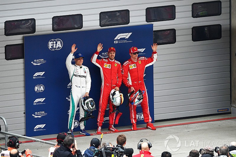 La parrilla de salida del GP de China