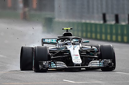 Mercedes saw debris 0.5s before Bottas hit it