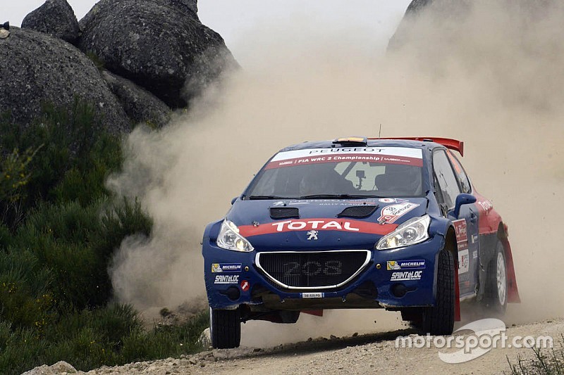 José Antonio Suárez con la Peugeot 208 T16 ufficiale in Estonia