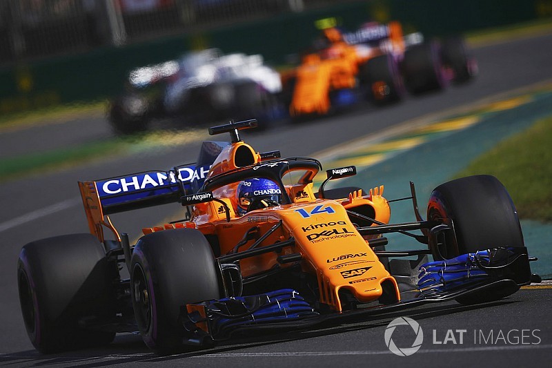 Alonso pointe une 5e place attendue, Boullier