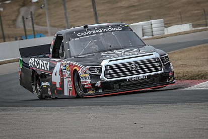 Harrison Burton makes first laps around Canadian Tire Motorsport Park