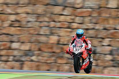 WSBK, Арагон: у перший день Меландрі випередив Рея