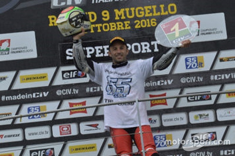 CIV Supersport: Massimo Roccoli conquista il titolo 2016