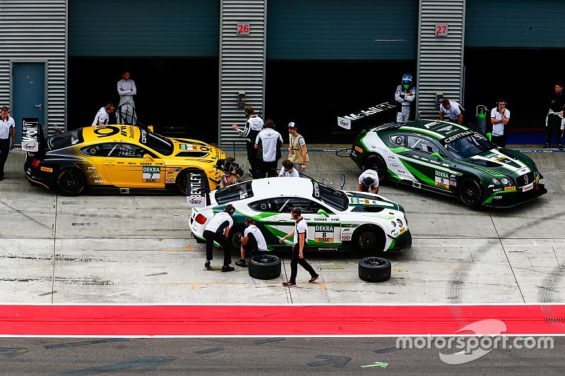 Interne Fahrerwechsel beim Bentley-Team im GT-Masters