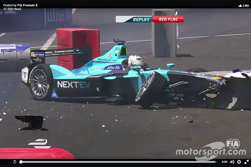 Spettacolare crash nelle qualifiche di “Nelsinho” Piquet!