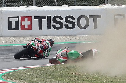 Aprilia: una caduta vanifica la rimonta di Espargaro, Redding invece chiude a punti
