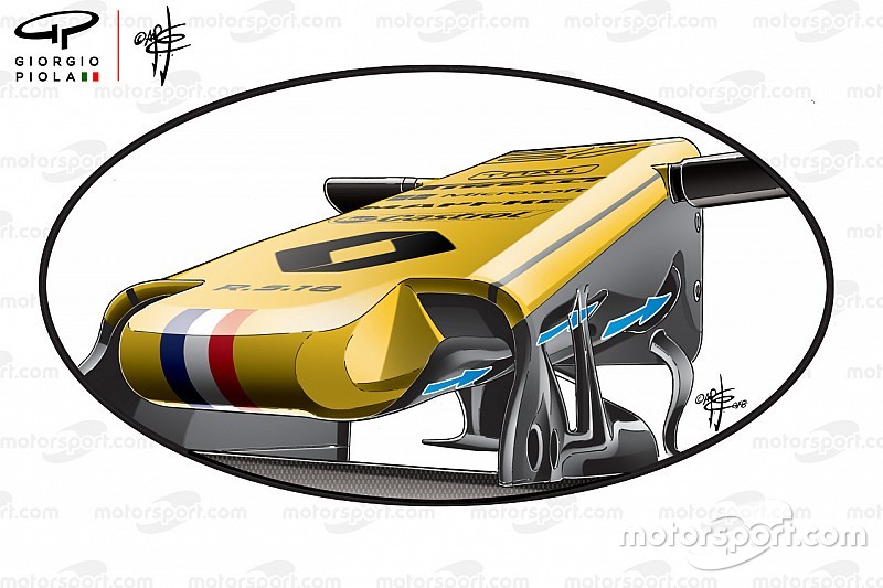 Revealed: Renault’s improved 2018 S-duct idea