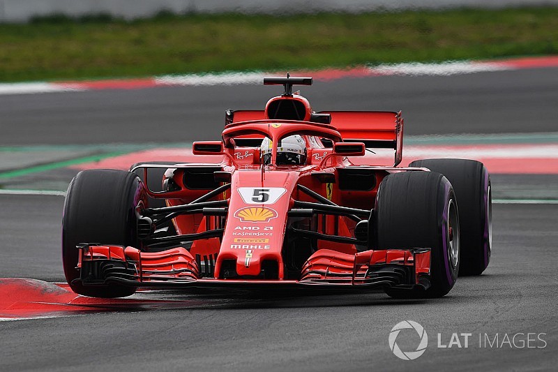 2. Barcelona testleri 3. gün: Vettel ve Ferrari uçuşa geçti!