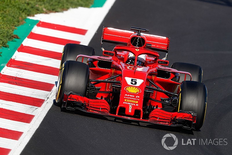 Sebastian Vettel tauft Ferrari SF71H auf den Namen