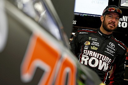 Truex leads final practice at Loudon, Logano forced to sit out session