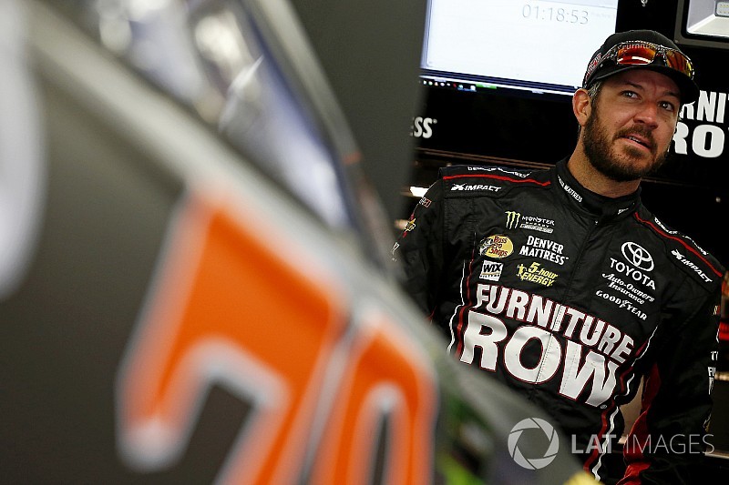 Truex leads final practice at Loudon, Logano forced to sit out session