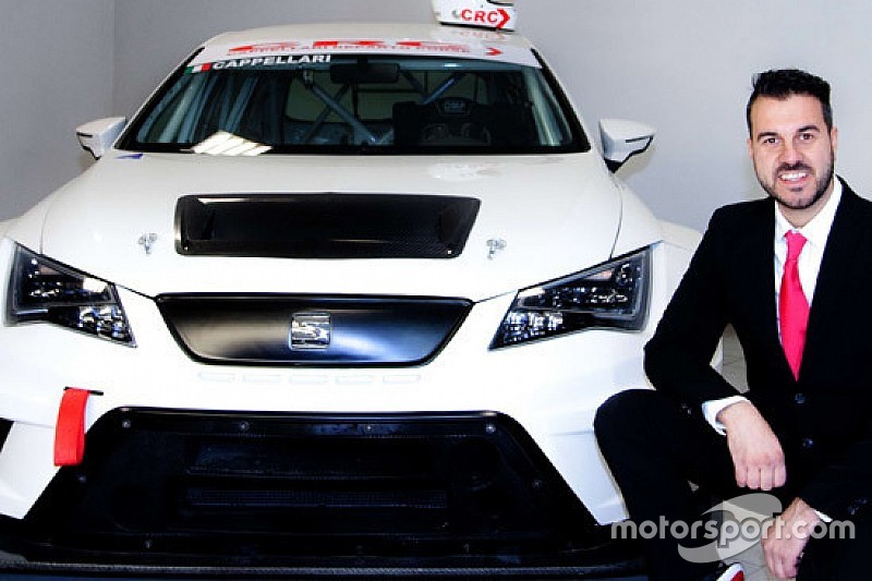 Cappellari sulla Seat Leon TCR della CRC-Bassano