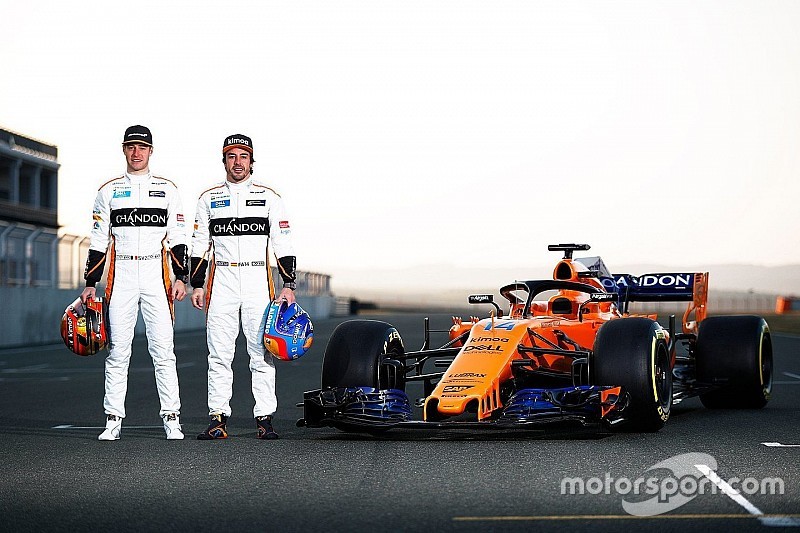 McLaren estrena el MCL33 con motor Renault en Navarra