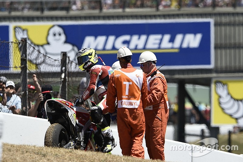 Espargaro, Aprilia'nın motor arızası nedeniyle öfkeli
