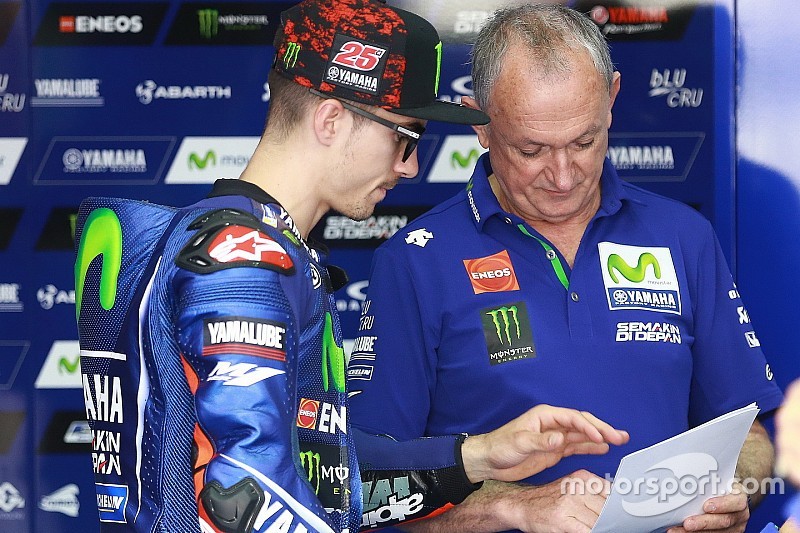 Forcada: “Viñales no lleva la Yamaha como le gustaría, pero saca lo mejor de ella”