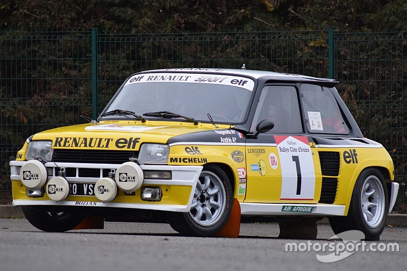 Une Renault R5 de Jean Ragnotti vendue aux enchères