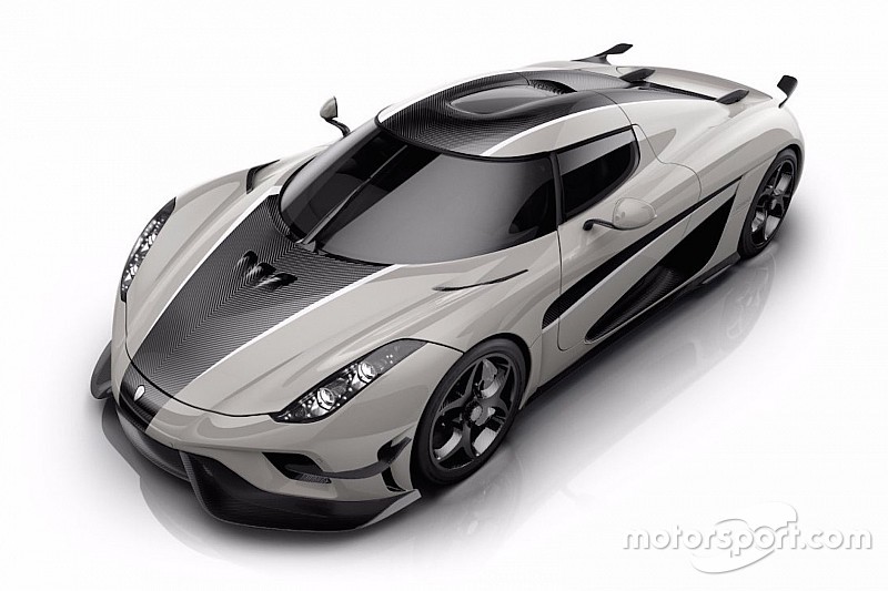 Du gris et du carbone pour la Koenigsegg Regera
