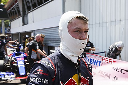 Kvyat: "Pérez quiso hacer una maniobra de Play Station"