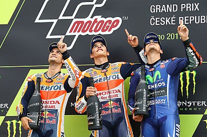 Турнірна таблиця MotoGP після Гран Прі Чехії