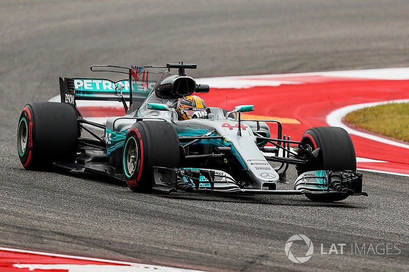 Formel 1 2017 in Austin: Hamilton im letzten Training knapp vor Vettel