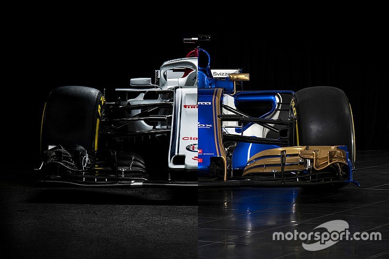 Vergleich: Sauber C36 vs. Sauber C37 für die Formel 1 2018