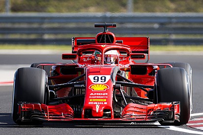 Джовинацци на Ferrari стал быстрейшим по итогам половины первого тестового дня в Венгрии