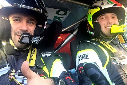 Marco Pollara su una Peugeot 208 R2 del Power Car Team nel CIR