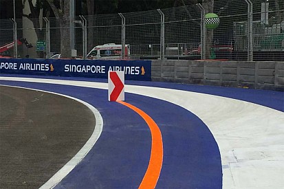 La FIA durcit les règles des limites de la piste à Singapour