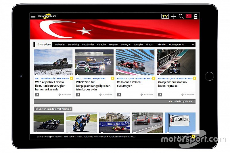 Motorsport.com придбав провідний турецький сайт про перегони - TurkiyeF1.com