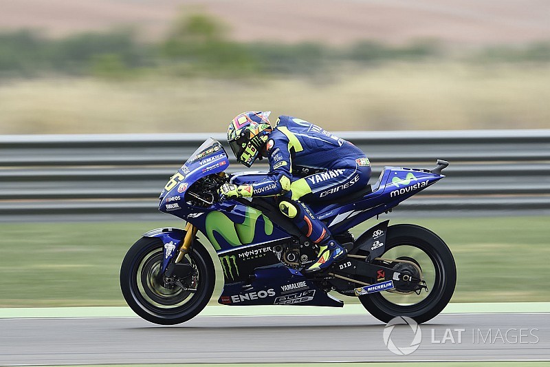 Sensations positives pour Valentino Rossi en Aragón