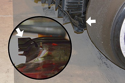 Ferrari: appare un upper flap ai bordi dell'estrattore